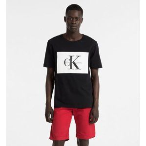 Calvin Klein pánské černé tričko s potiskem